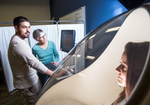 Health science lab session